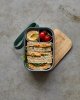 black+blum CLASSIC Stalowy Lunchbox L / Oliwkowy